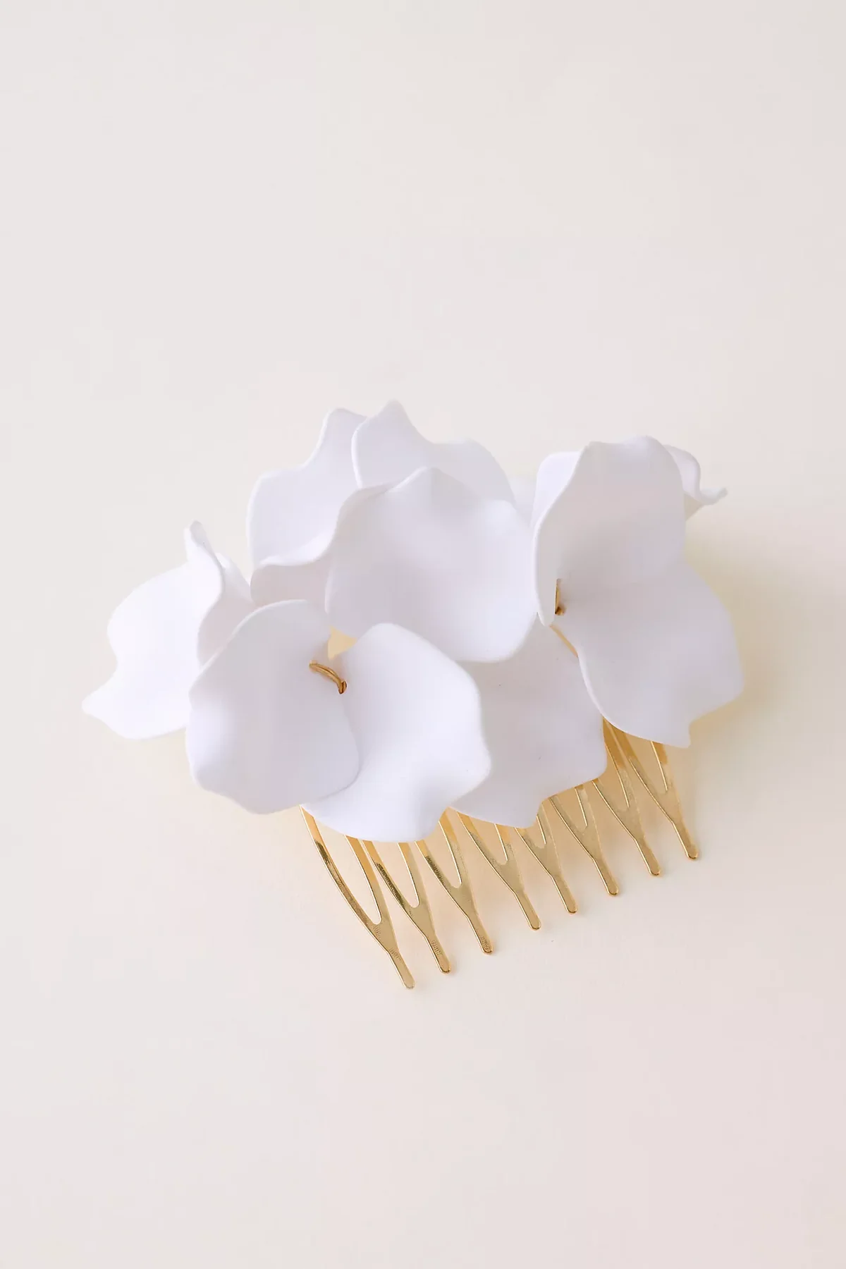 Anthropologie 3D Blüten Haarkamm