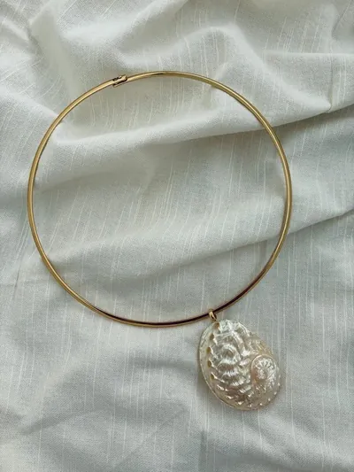Etsy Abalone Muschel-Choker