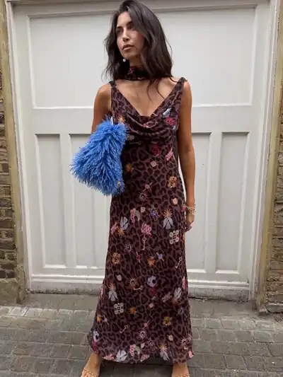 Never Fully Dressed Sophie Dress Leopard Charms